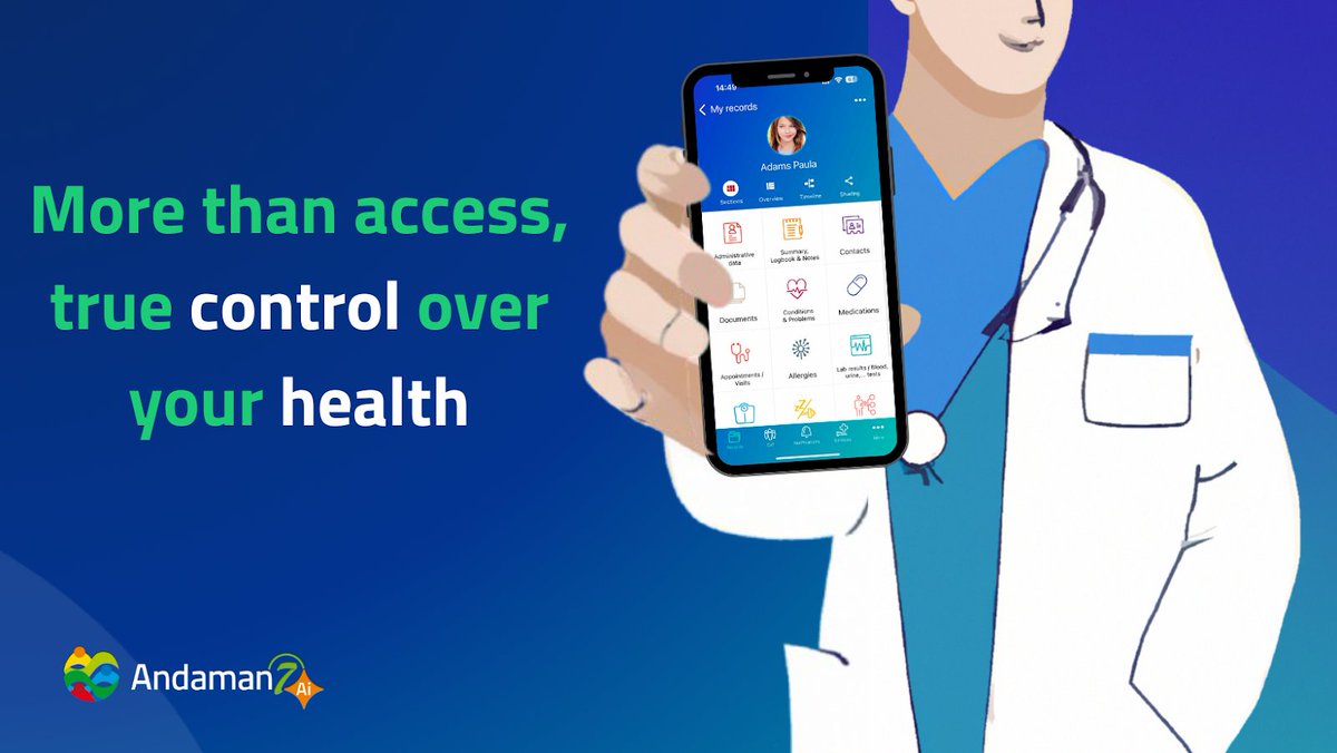 🌍 Health Networks &amp; Andaman7: A Powerful Combination

Health networks are a great step forward, but they’re not enough. Andaman7 goes further, offering patients full control over their health data. 

Learn why patient-driven solutions matter: bit.ly/A7-dHCN