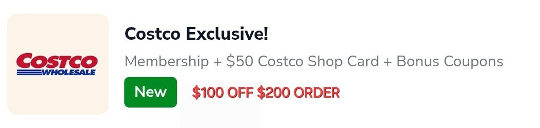 Signed up? 👇 #COSTCO #AD

$130.00 : bit.ly/3BKadME
