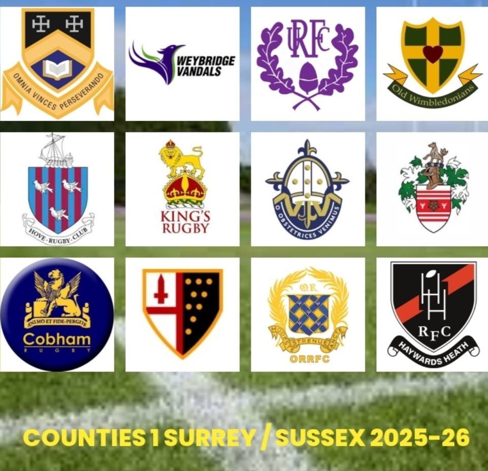 King's Rugby (@kingsrugbyuk) on Twitter photo Some new faces coming up into Counties 1 Surrey / Sussex 1 next season as <a href="/ClubUckfield/">Uckfield Rugby Club</a> & <a href="/OldCatsRFC/">Old Caterhamians RFC</a> join the fray; and an old (local) rivalry renewed with <a href="/oldwimrfc/">Old Wimbledonians RFC</a>
Should be a cracker!
👑🦁🏉
#SurreySussex1 Some new faces coming up into Counties 1 Surrey / Sussex 1 next season as <a href="/ClubUckfield/">Uckfield Rugby Club</a> & <a href="/OldCatsRFC/">Old Caterhamians RFC</a> join the fray; and an old (local) rivalry renewed with <a href="/oldwimrfc/">Old Wimbledonians RFC</a>
Should be a cracker!
👑🦁🏉
#SurreySussex1