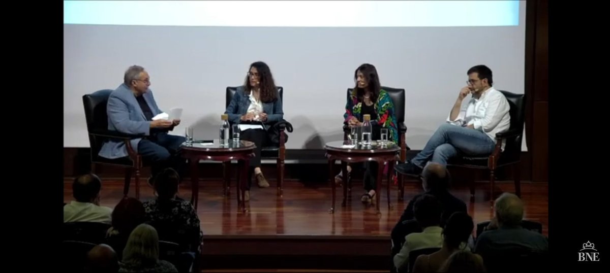 pilar fraile (@pilarfraile_) on Twitter photo Ayer tuve la fortuna de participar en la charla de poetas/narradores en la <a href="/BNE_biblioteca/">Biblioteca Nacional de España</a>.
Os dejo el link a su canal.por si os apetece verla:
youtube.com/live/s2wOYfaGd…
<a href="/ACEscritores/">ACE Escritores</a>, <a href="/r_veredas/">RJ Veredas</a>, <a href="/CorinaOproae/">Corina Oproae</a>, <a href="/VicLit_agency/">VicLit</a> Ayer tuve la fortuna de participar en la charla de poetas/narradores en la <a href="/BNE_biblioteca/">Biblioteca Nacional de España</a>.
Os dejo el link a su canal.por si os apetece verla:
youtube.com/live/s2wOYfaGd…
<a href="/ACEscritores/">ACE Escritores</a>, <a href="/r_veredas/">RJ Veredas</a>, <a href="/CorinaOproae/">Corina Oproae</a>, <a href="/VicLit_agency/">VicLit</a>