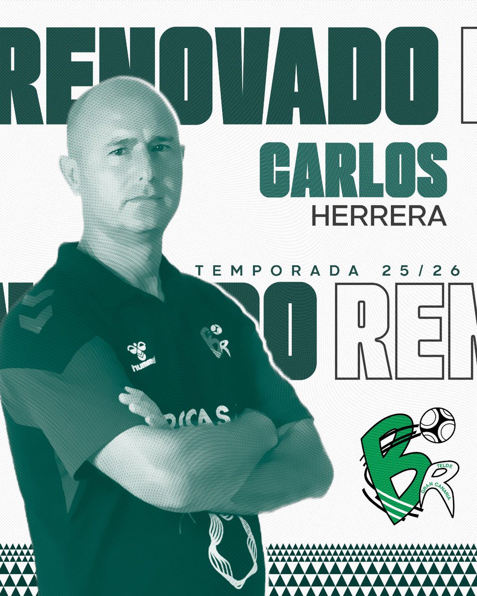 ¡RENOVADO! 🤝🏼

Carlos Herrera seguirá liderando desde el banquillo del Rocasa Gran Canaria una temporada más.
¡Nuestro míster continúa al frente en la 2025/2026!

¡Vamos a por todas, míster!
Mucho trabajo, ilusión y éxitos por delante.