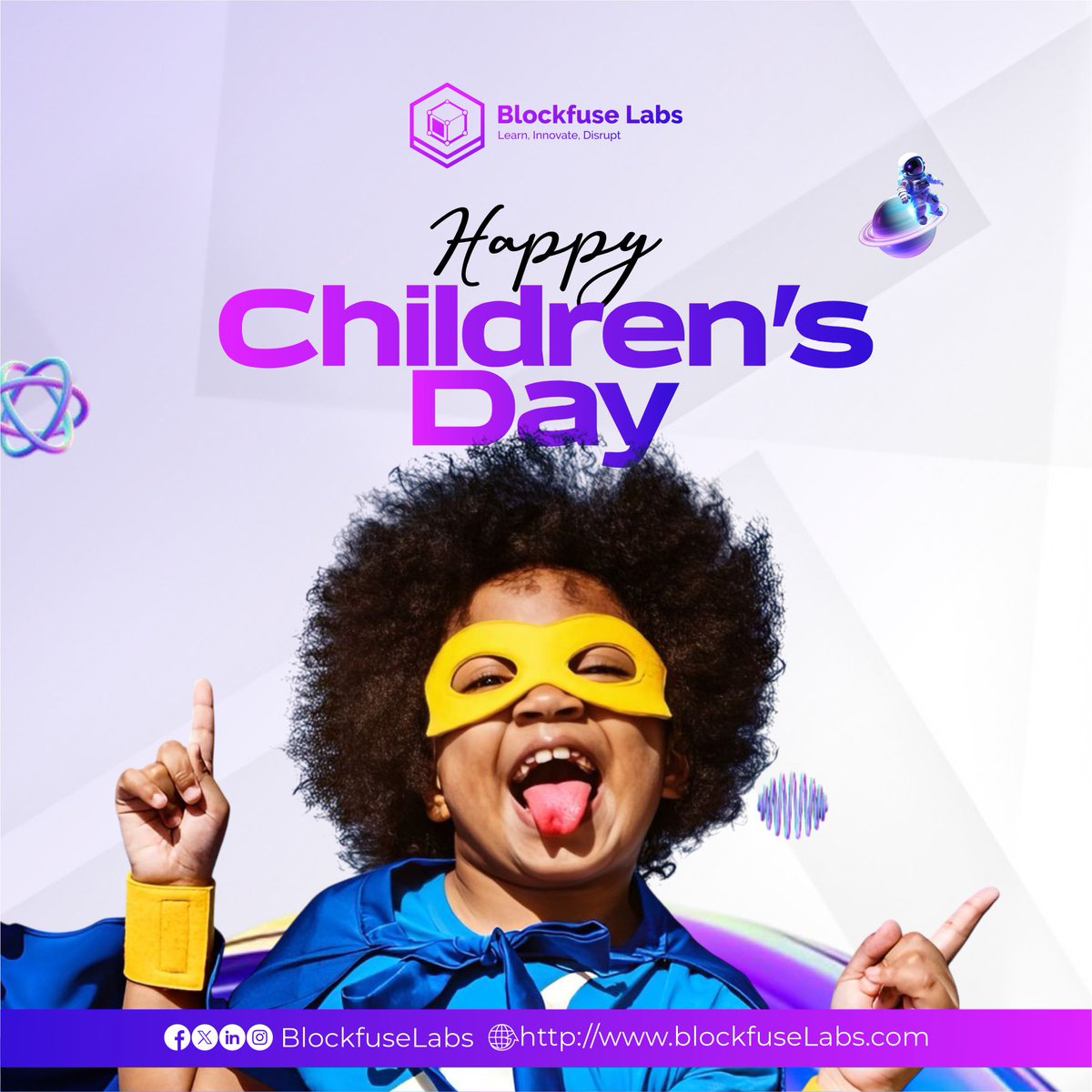 There is a child within us:
Curious.
Hopeful.
Unafraid to dream.

May we never lose that wonder.
May we keep asking why, keep believing in what’s possible, and keep building like the world depends on it, because it just might.

To every child, and to the child still alive in all