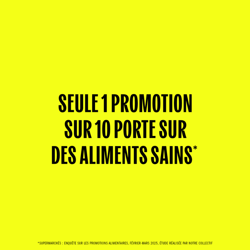 Fr_Assos_Sante's tweet photo. [#DuBonPourDeBon] Les promos des supermarchés poussent à la surconsommation de produits mauvais pour la santé, pas aux économies !

❌ 88% des Français-es souhaitent que les distributeurs proposent en majorité des promos sur des aliments bons pour la santé.

Signez la pétition !