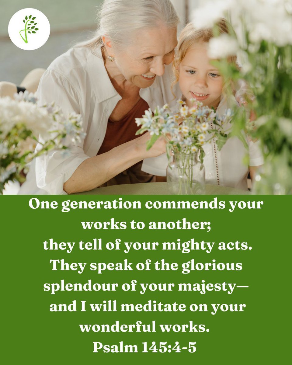 One generation commends your works to another; they tell of your mighty acts. They speak of the glorious splendour of your majesty — and I will meditate on your wonderful works. Psalm 145v4&amp;5 #dailyword #bible #christian