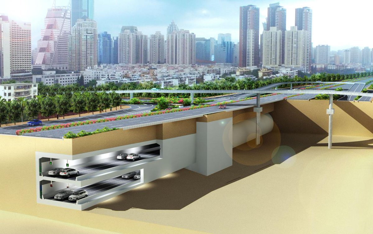 szdaily1's tweet image. Future of urban #commuting just got better in Shenzhen!🚗🎉 The #ChunfengTunnel main line officially opened at noon today!

Spanning 5,078 meters, this isn't just any tunnel. It's an engineering marvel: a "single-tube, double-deck" design featuring two levels, each with two