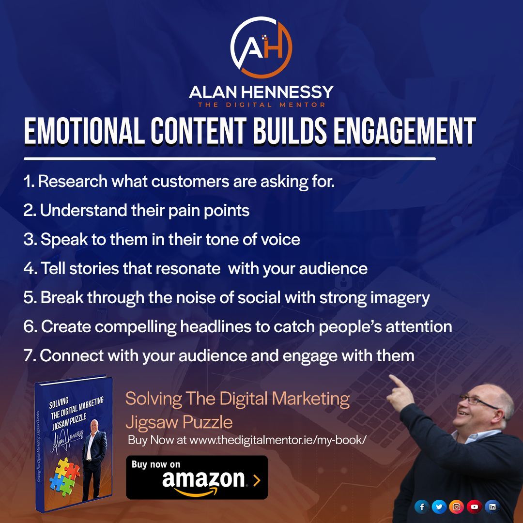 Seven Tips for Creating Emotional Content to Engage with Your Audience
#Emotionalcontent #SocialMediaMarketing