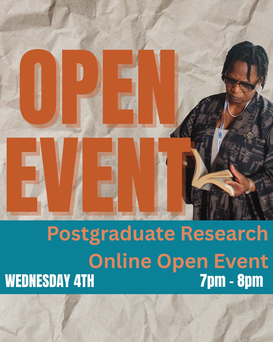 Join us at Our next postgraduate Research programmes online ooen event is taking place on June 4th at 7pm to 8pm (BST). 
 
✨Master of Theology (MTh) 
✨Master of Philosophy (MPhil) 
✨Doctor of Philosophy (PhD)  
 
📌Book your place via: lst.ac.uk/events