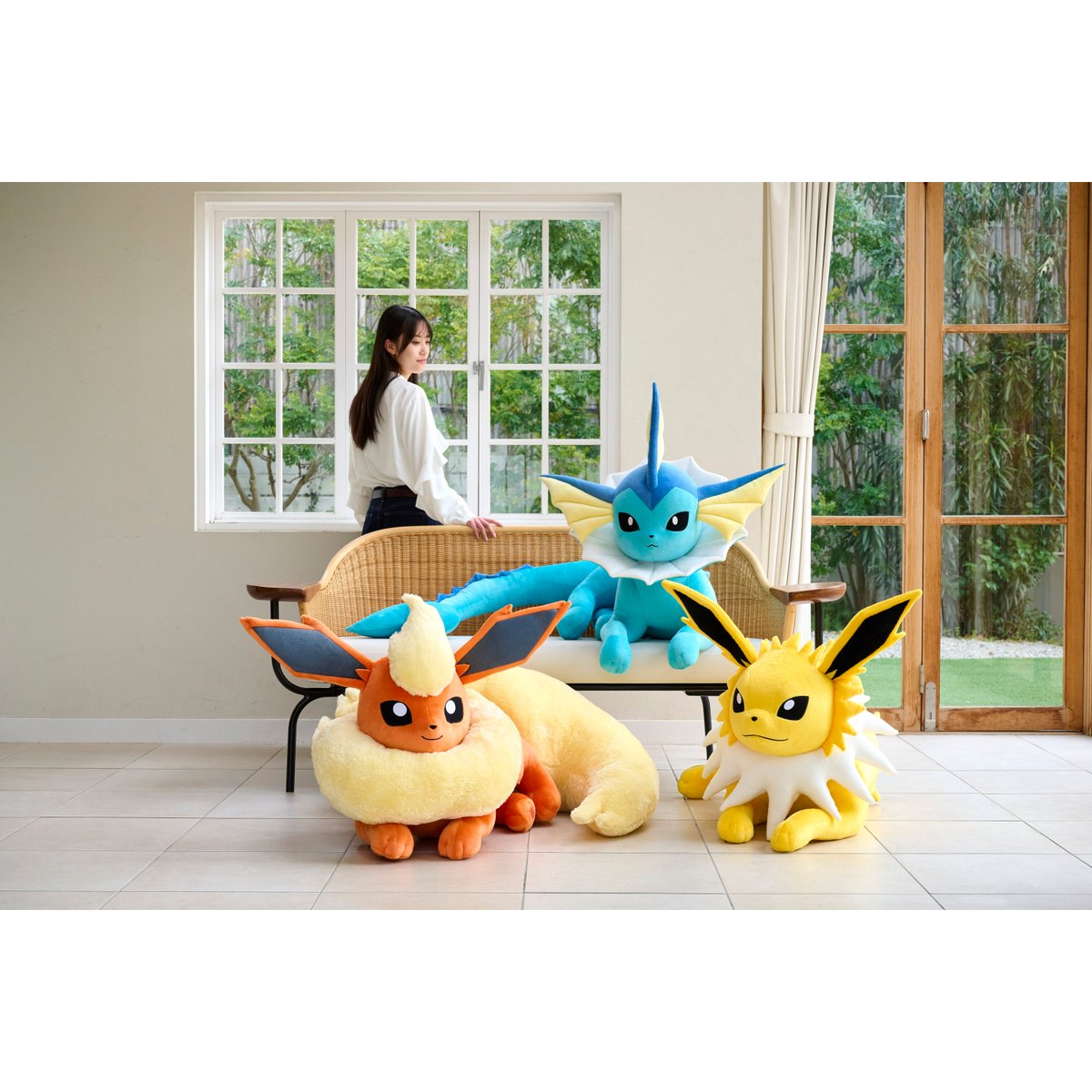 ポケモンセンターオンラインで「ぬいぐるみ 等身大 寝そべり