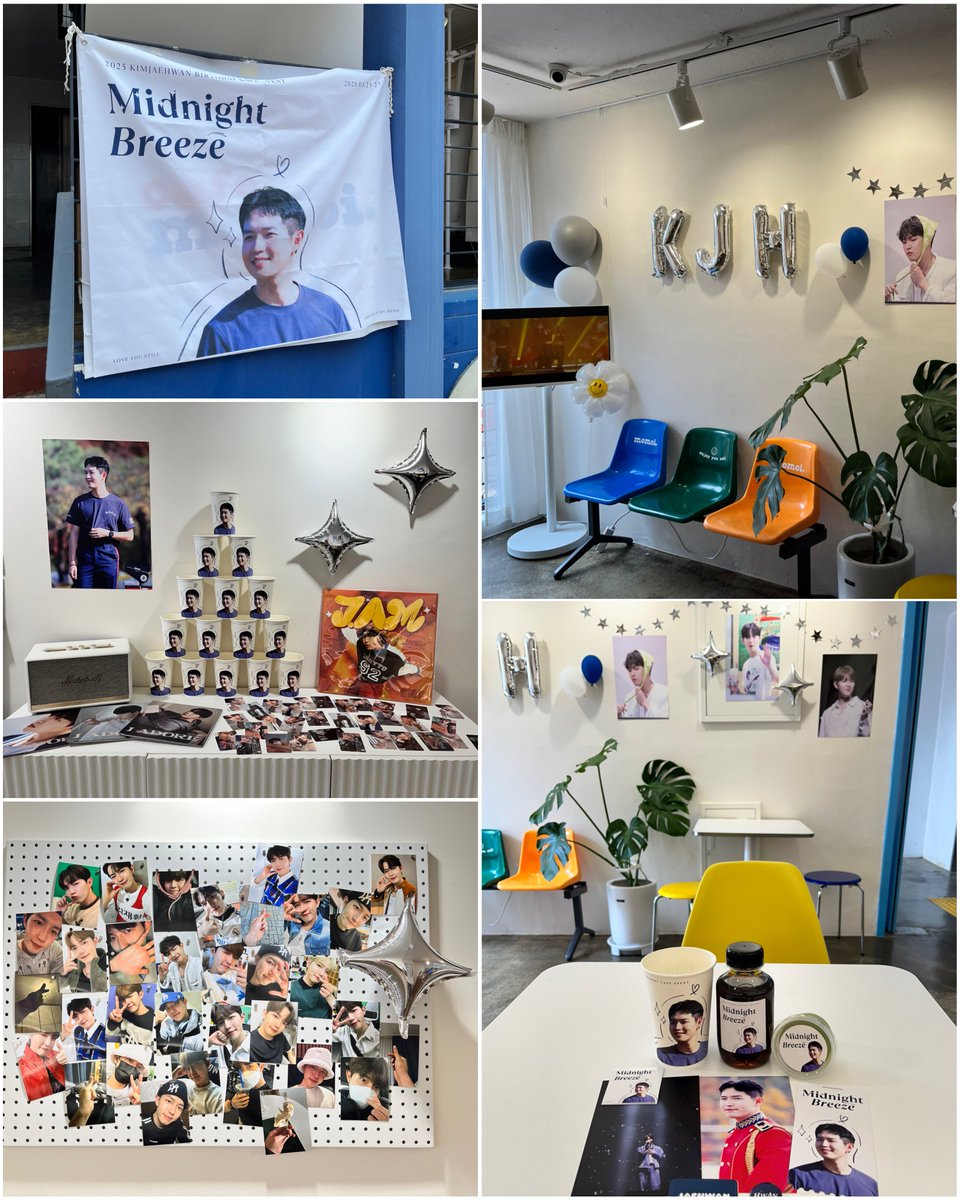 ☕️ 카페 모모이

예쁜 재환이 사진들로 가득한 공간에서 재환이 생각도 하고 사진이랑 영상도 보며 여유로운 시간을 보낼 수 있어서 넘 행복했어요😊 말차푸딩도 맛있었고 가챠도 두근두근 넘 재밌었어요 하마터면 재산탕진(?) 할 뻔🤭

#선선한_5월의_밤바람
#김재환 #KIMJAEHWAN