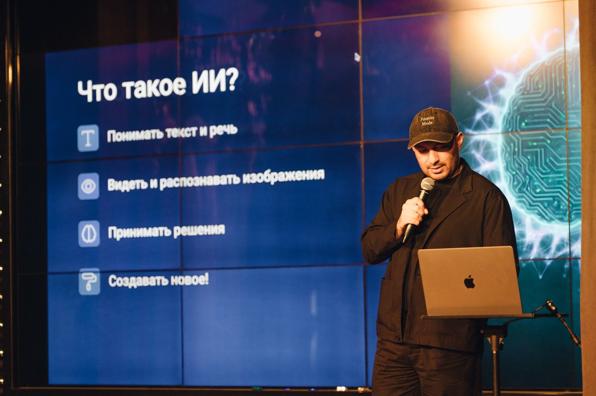 Presented at an educational event.
In minutes, we turned an idea into a working t-shirt store using <a href="/v0/">v0</a>  - live with the audience.
Kids saw how accessible building can be.
Unlocking creativity, one project at a time.