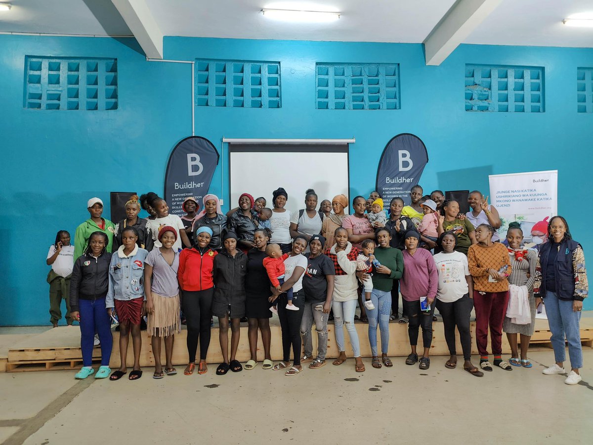 _Buildher's tweet photo. Last Wednesday, 40+ women joined us for #BuildherCohort15 recruitment with @CREAWKenya! From sensitization to application, we’re paving new pathways in construction for women in Kenya.
#WomenInTrades #CREAWPartnership #SkilledWomenLead #BuildherImpact https://t.co/WW0413qQD6