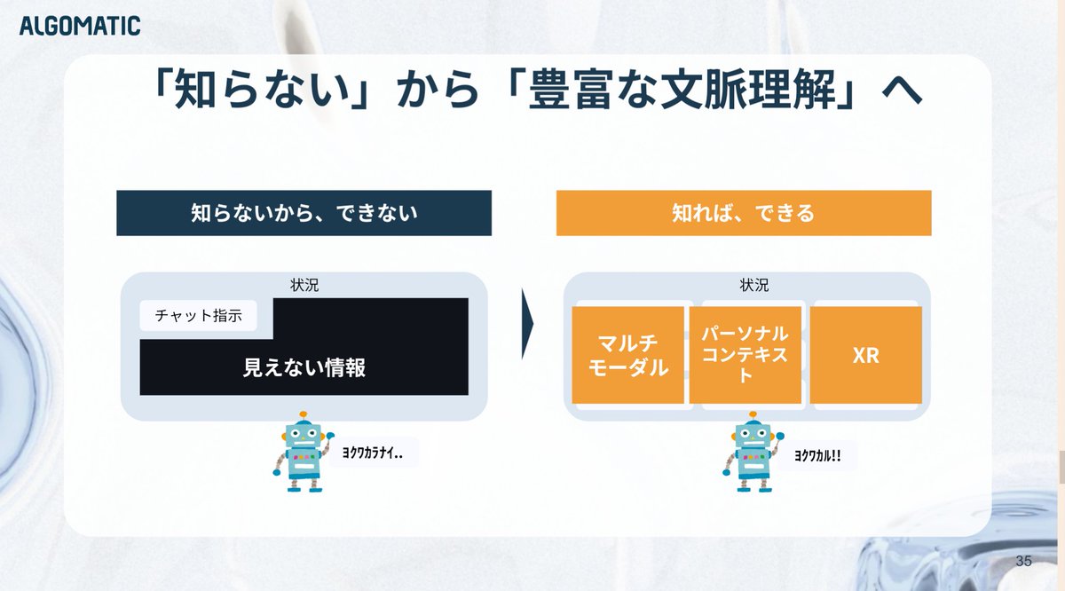 ono_shunsuke's tweet photo. PIVOTにて、先週の「Google I/O 2025」の大量リリースの要点と、OpenAIのハードウェアスタートアップio社の買収、踏まえ今後の生成AI領域のトレンドについて、速報解説しました
・「ググる」の終わり。情報から「行動」へ
・「うまい、やすい、はやい」Gemini 2.5 Pro
・「パーソナルコンテキスト」による専用AI化
・「XR」による、デジタルからリアルへの拡張
等々、パワーかけてまとめたので、キャッチアップのお供にぜひご活用ください!
URL↓