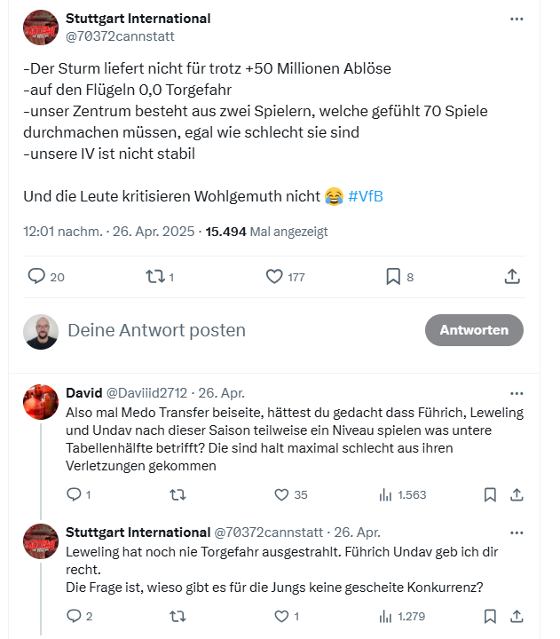 Denis Huber tweet media