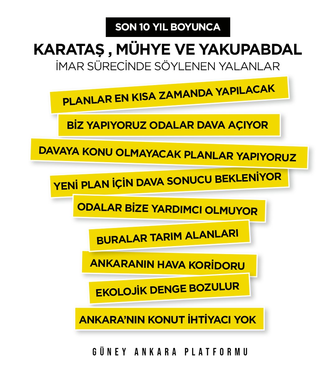 Yıllardır hep aynı yalanlar.

Ne sözünde duran yerel yönetimler, ne de halkın yanında yer alan sivil toplum örgütleri.

Hepiniz sorumlusunuz...

<a href="/mansuryavas06/">Mansur Yavaş</a> <a href="/hcanguner/">Hüseyin Can Güner</a> <a href="/ankarabbld/">Ankara Büyükşehir</a> <a href="/cankayabelediye/">Çankaya Belediyesi</a> <a href="/mimodank/">Mimarlar Odası Ankara Şubesi</a> <a href="/spoank/">TMMOB Şehir Plancıları Odası Ankara Şubesi</a> <a href="/eczozgurozel/">Özgür Özel</a> <a href="/mim_coskuntorun/">Coşkun Torun</a> <a href="/geomanteia/">ceren gamze yasar</a> #DeryaBaşyılmaz