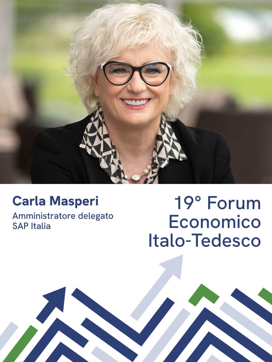 Parteciperanno al Panel del #Forum2025, il prossimo 10 giugno a Milano, Maria Giuseppina Cerè, CIO di <a href="/DeutscheBank/">Deutsche Bank</a>, Luca Conti, CEO di E.ON Italia, Stefano Gallini, AD di Heidelberg Materials Italia Cementi, e Carla Masperi, AD di SAP Italia.

Info su: ahk-italien.it/it/eventi/dett…