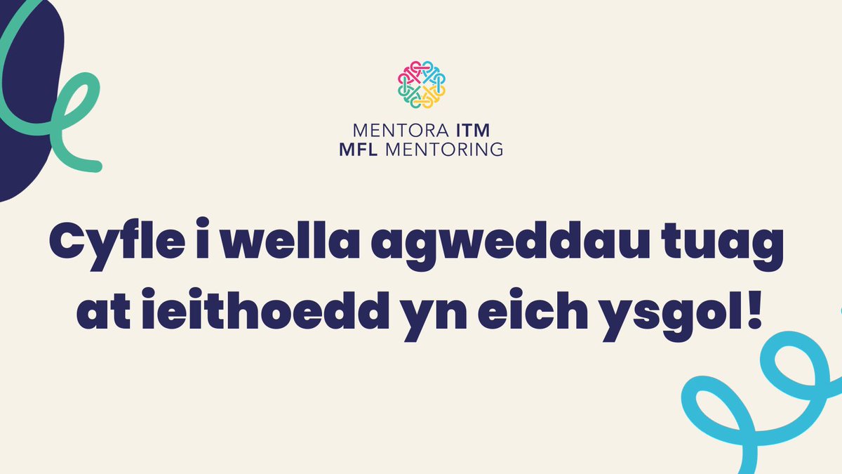 MFL Mentoring Cymru (@mflmentoring) on Twitter photo 🌏️Eisiau manteisio ar ein sesiynau mentora am ddim er mwyn gwella agweddau tuag at ieithoedd yn eich ysgol?
Yfory yw'r diwrnod olaf i wneud cais - bachwch ar y cyfle nawr 👇️
tinyurl.com/schoolrecruitm…
<a href="/EAS_IntLanguage/">EAS International Languages</a> <a href="/LlywodraethCym/">Llywodraeth Cymru</a> <a href="/LlC_Addysg/">Llywodraeth Cymru Addysg</a> @PartneriaethREC 🌏️Eisiau manteisio ar ein sesiynau mentora am ddim er mwyn gwella agweddau tuag at ieithoedd yn eich ysgol?
Yfory yw'r diwrnod olaf i wneud cais - bachwch ar y cyfle nawr 👇️
tinyurl.com/schoolrecruitm…
<a href="/EAS_IntLanguage/">EAS International Languages</a> <a href="/LlywodraethCym/">Llywodraeth Cymru</a> <a href="/LlC_Addysg/">Llywodraeth Cymru Addysg</a> @PartneriaethREC