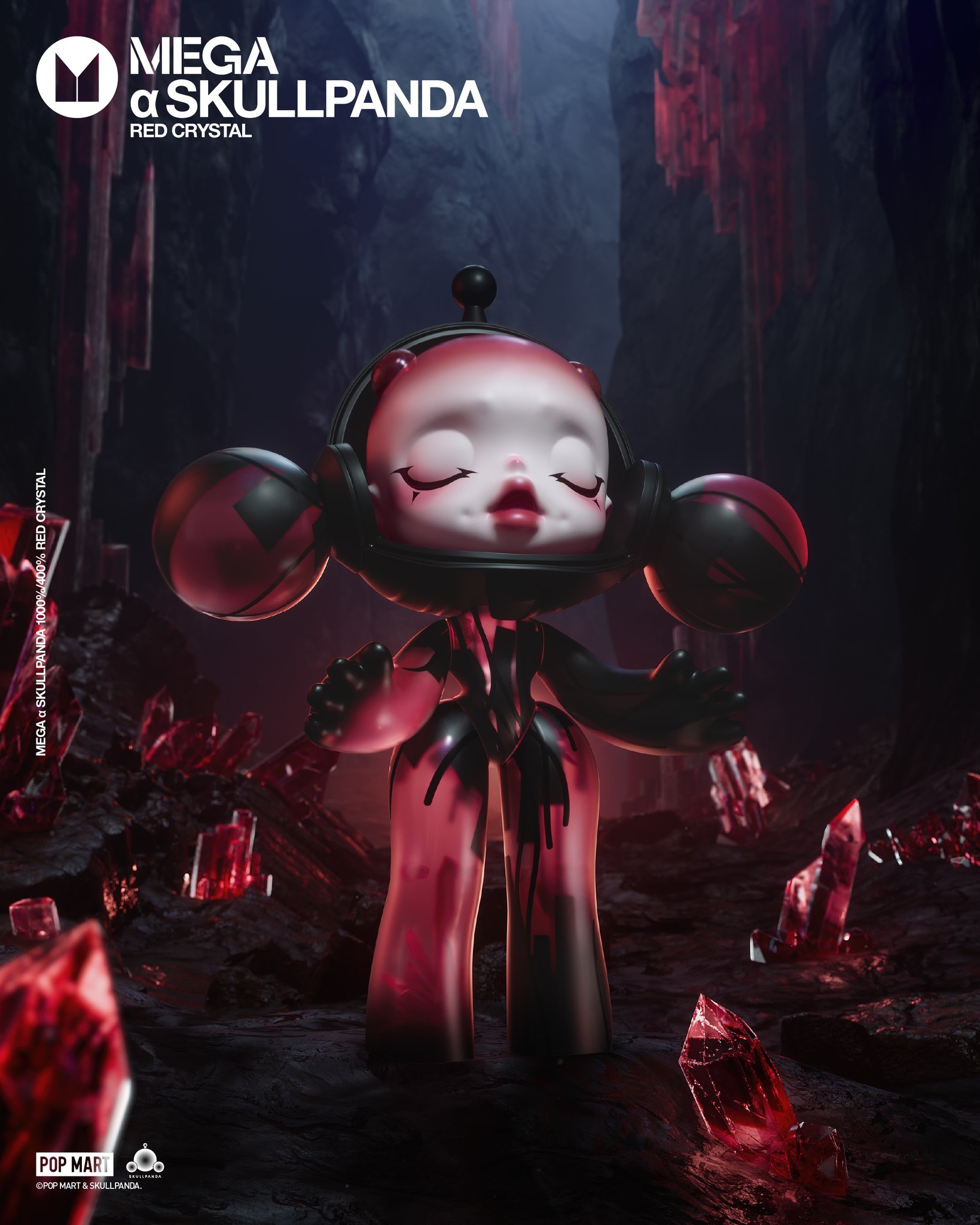 【特別価格】POPMART 大人気コレクション3点発売！！！新品未開封 Pop Mart Pop Mart Skullpanda The Mirage Series Figure Single