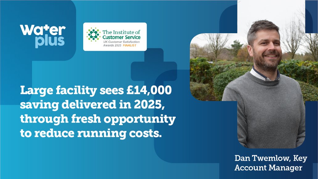 Our Key Account Managers have visited sites, sharing water-saving insights, and helping businesses lower costs💧 
One large site saved £14,000 for 2025 after switching to Water Plus in 2024 and working with our team💰
👉 Learn how your business can save: orlo.uk/LAkoq