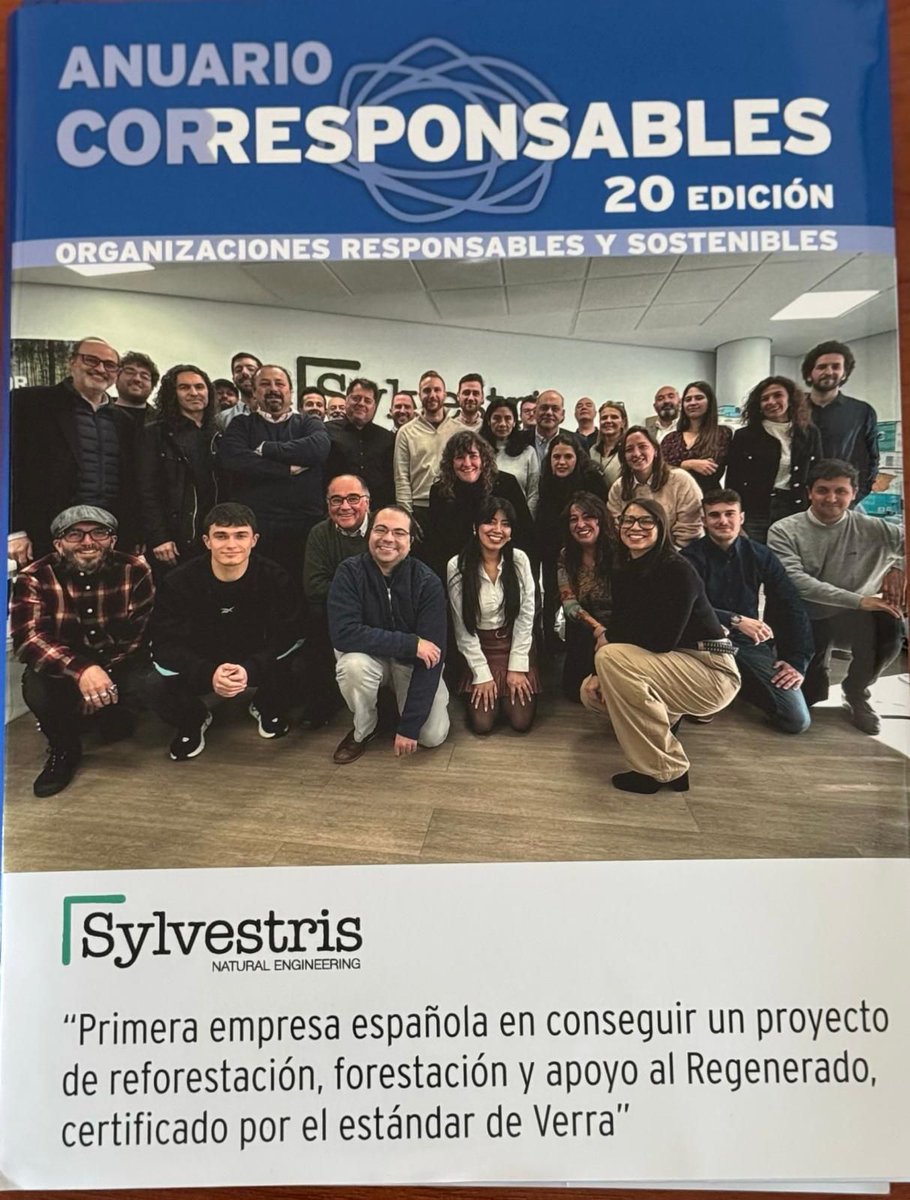 Grupo SYLVESTRIS (@gruposylvestris) on Twitter photo 🌳💚 En #GrupoSylvestris, creemos en el poder de la colaboración para impulsar un futuro más sostenible.
Nos llena de orgullo participar en iniciativas como la 20ª edición del Anuario <a href="/Corresponsables/">Corresponsables</a>
👉🏻 Puedes verlo aquí: system.bhybrid.com/publication/b6…
#ImpactoPositivo #MotorVerde 🌳💚 En #GrupoSylvestris, creemos en el poder de la colaboración para impulsar un futuro más sostenible.
Nos llena de orgullo participar en iniciativas como la 20ª edición del Anuario <a href="/Corresponsables/">Corresponsables</a>
👉🏻 Puedes verlo aquí: system.bhybrid.com/publication/b6…
#ImpactoPositivo #MotorVerde