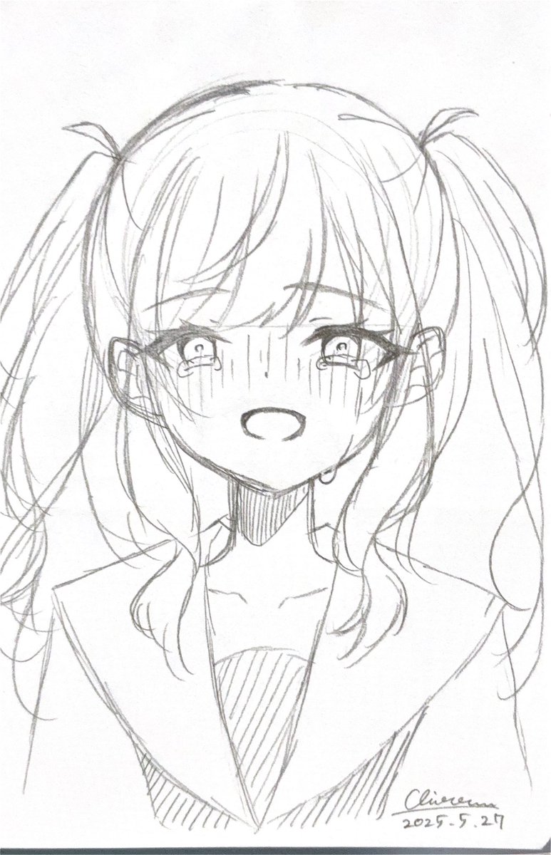本日のらくがき
遥ちゃんはちゃんと描き直したいな… 