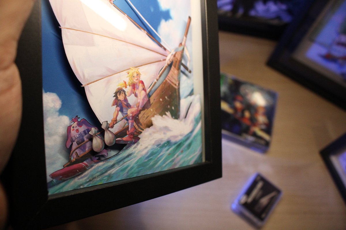 Le diorama Mini de #ChronoCross est disponible sur le site ( j'aimerais bien en faire d'autres si vous avez des idées d'ailleurs )