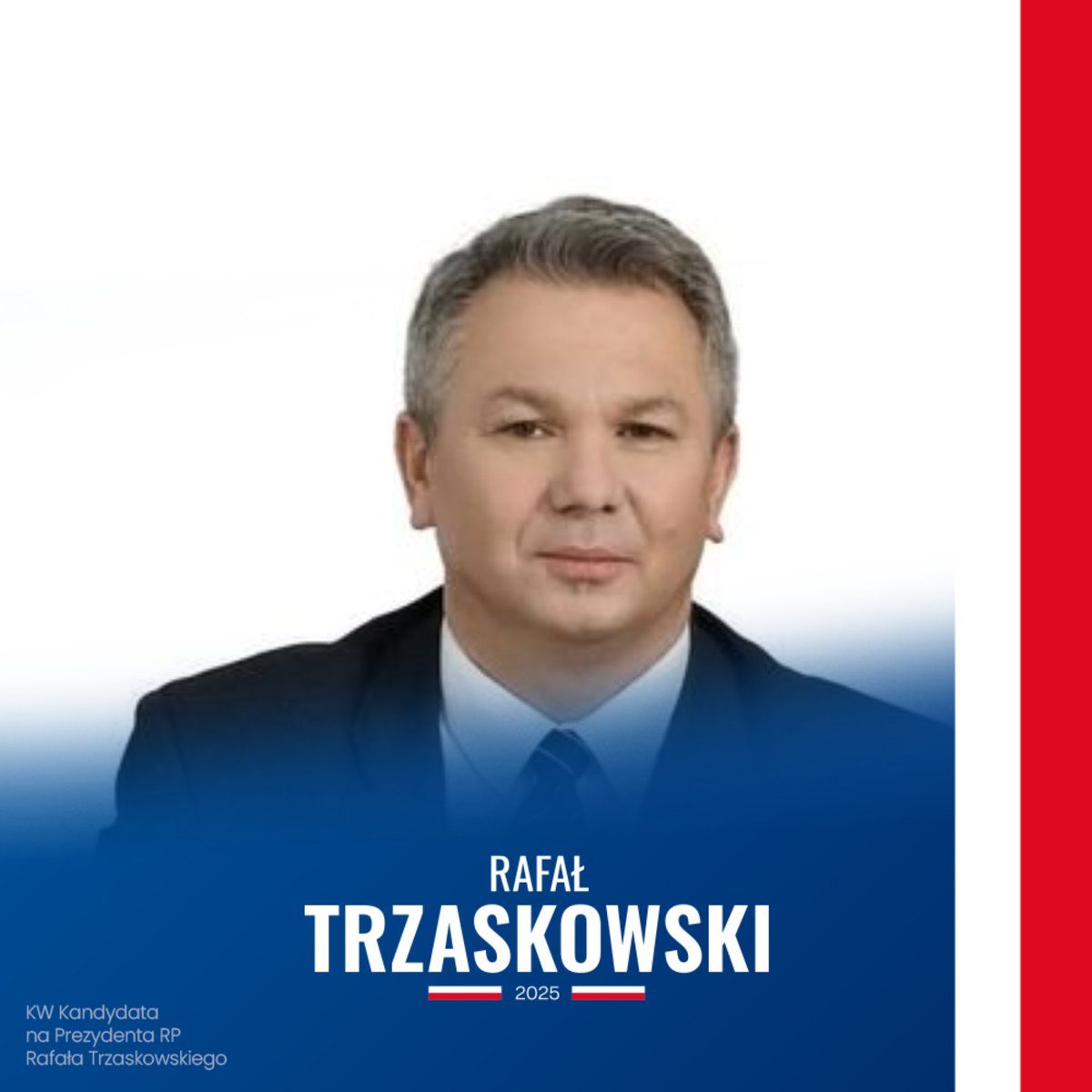 1 czerwca głosujesz na Rafała Trzaskowskiego❓ Daj znać swoim znajomym❗️

Utwórz nowe zdjęcie profilowe z naszą nakładką 👉 trzaskowski.pl/wygeneruj-prof…

#Trzaskowski2025 ✌️🇵🇱 #WygraCałaPolska