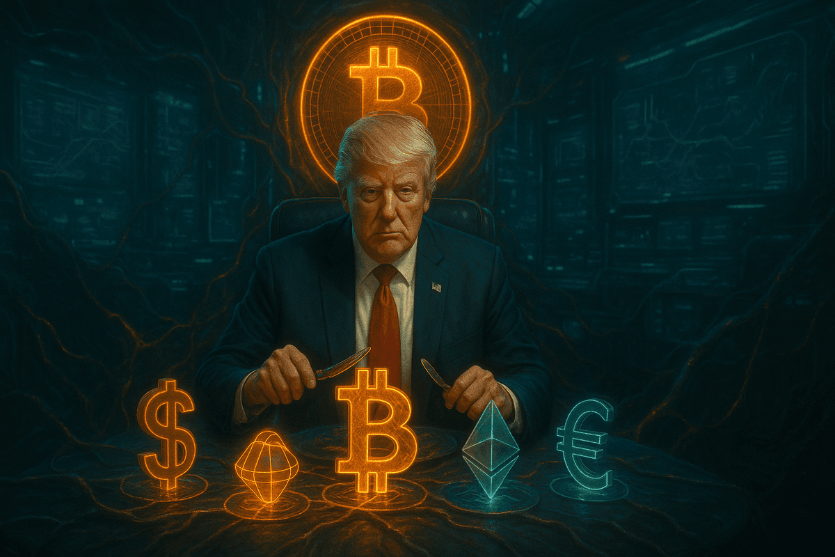 SimbioseCripto's tweet photo. 🔗https://t.co/30H3C0FCKb

Enquanto o código avança, os políticos se escondem.
O presidente dos EUA ignorou o jantar cripto, não por falta de interesse, mas por medo daquilo que não pode controlar. https://t.co/fXEM3WpV02