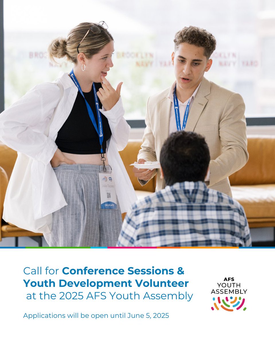 AFS Youth Assembly tweet media