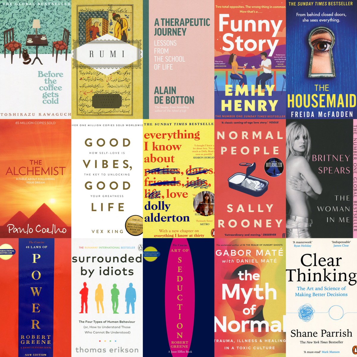 19 Mayıs - 25 Mayıs 2025 haftası İngilizce çok satan kitaplar #çoksatanlar #bestseller #remzikitabevi

Satın almak için:
trendyol.com/sr/?mid=653904…