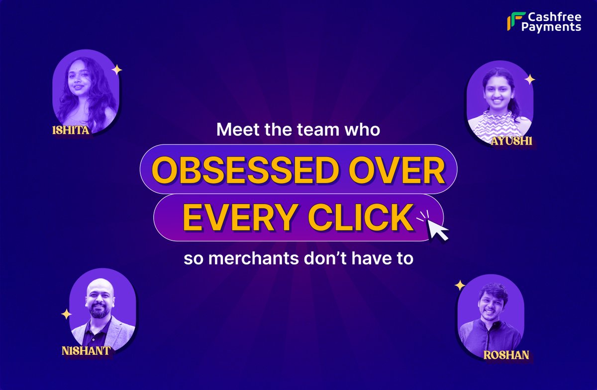 First impressions matter, especially when you're building for businesses.  At Cashfree Payments, we reimagined onboarding from the ground up—turning KYC and Day Zero into an experience that's fast, intuitive, and confidence-building for every merchant.

From simplifying forms to