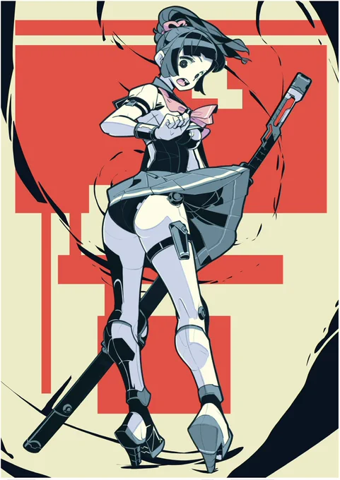 描いている際に、思いついたものを付け足して行った結果、このようなイラストになりました 