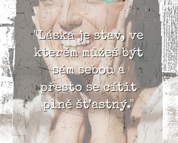 Den1c3k's tweet photo. "Láska je stav, ve kterém můžeš být sám sebou a přesto se cítit plně šťastný." #happiness #knihy https://t.co/kI2SnYuFsG