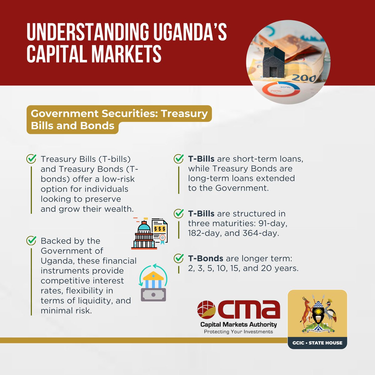 𝐇𝐨𝐰 𝐰𝐞𝐥𝐥 𝐝𝐨 𝐲𝐨𝐮 𝐤𝐧𝐨𝐰 𝐭𝐡𝐞 𝐆𝐨𝐯𝐞𝐫𝐧𝐦𝐞𝐧𝐭  𝐒𝐞𝐜𝐮𝐫𝐢𝐭𝐢𝐞𝐬: 𝐓𝐫𝐞𝐚𝐬𝐮𝐫𝐲 𝐁𝐢𝐥𝐥𝐬 𝐚𝐧𝐝 𝐁𝐨𝐧𝐝𝐬? Treasury  Bills (T-bills) and Treasury Bonds (T-bonds) offer a low-risk option for  individuals looking to preserve and ...