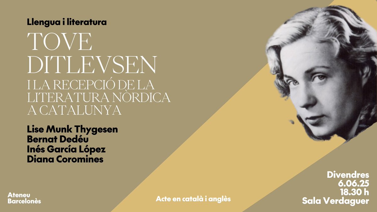 Els darrers anys s’han traduït al català una munió clàssics nòrdics. Quin paper juguen els nòrdics en la literatura europea? Com influeixen en la imatge que tenim de les societats benestants? 

🗣️Divendres 6 de juny a les 18:30h
🪑Sala Verdaguer
🔓Obert i gratuït