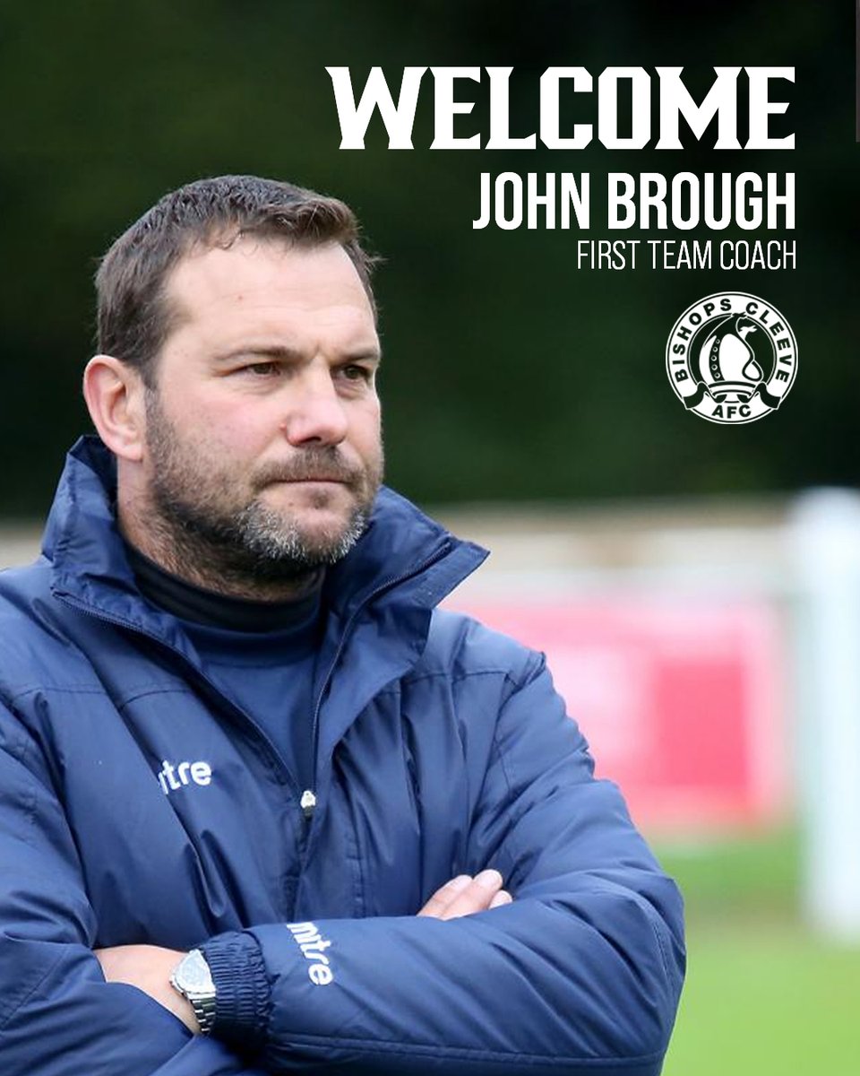 We're delighted to announce the first signing of the summer ✍️

Former Cleeve, Cirencester, North Leigh and Cinderford Manager John Brough returns to the Club as Men's First Team Coach, to bolster Colly's backroom staff ahead of the new season ✊

Welcome aboard John 🤝