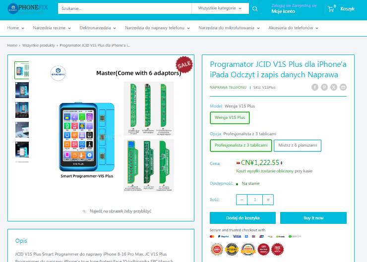 phonefix2454's tweet image. Programmer #JCID V1S Plus dla #iPhone&apos;a iPada Odczyt i zapis danych Naprawa

#diyfixtool #phonefix #iphonerepair