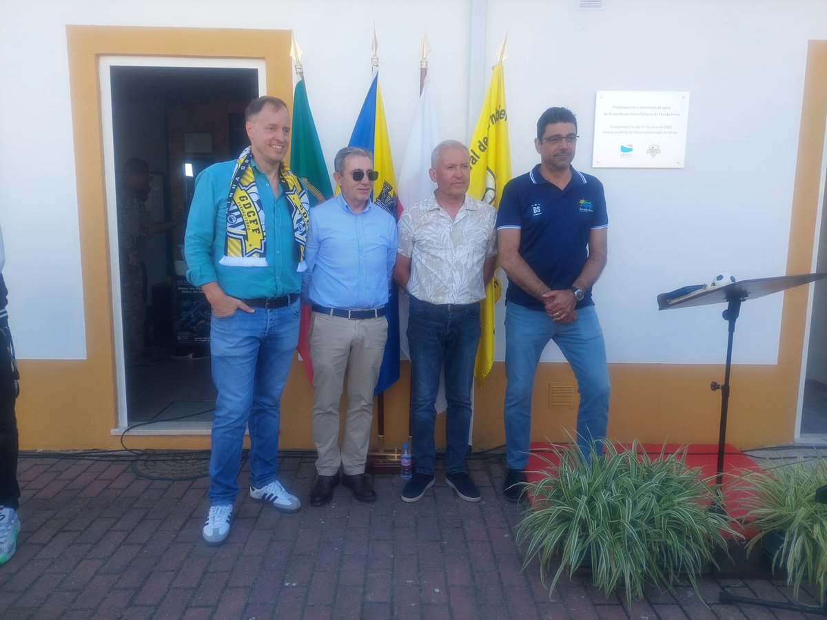 Inauguração do Polidesportivo do GDCFF em 11 de Maio de 2025