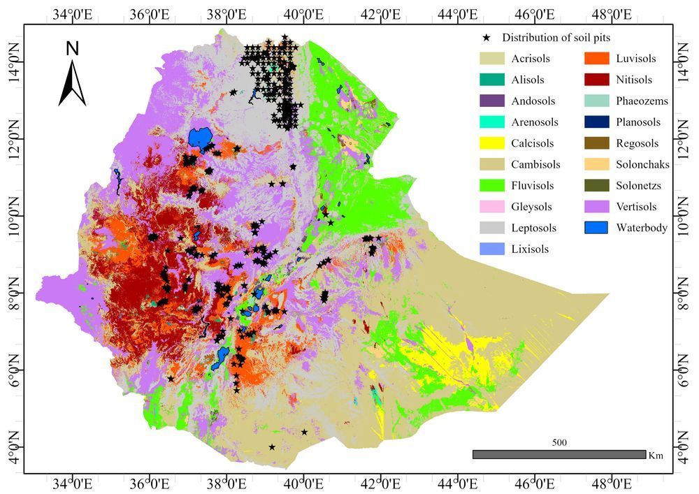 Check our May 2025 Editor's Choice: "Utilising soil diagnostic features and environmental covariates to estimate nutrient content in Ethiopian soils" by GT Reda, GBM Heuvelink, DP  Wall, RPO Schulte, AG Reda, E Elias, G Gebresamuel, and RE Creamer
buff.ly/xZ9juv6
