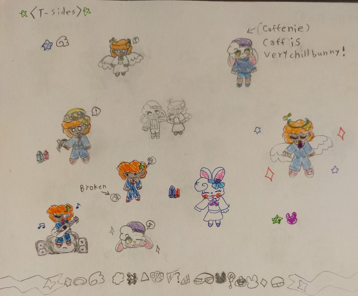 #fevertown
（※I didn't draw the purple cat.
……Sorry.）