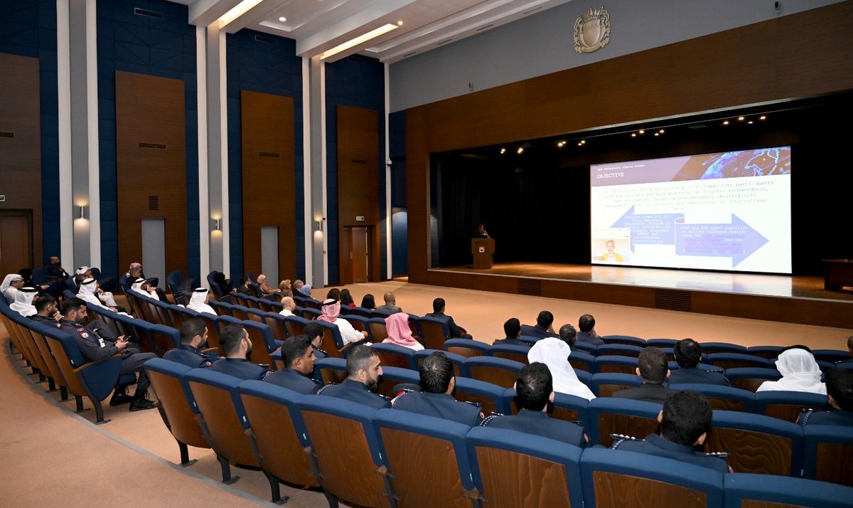 UNDPCrisis's tweet photo. 🔔The National Committee for Civil Emergency Management of the Kingdom of Bahrain, @UNDP &amp; @UNmigration launched the national workshop “Strengthening Resilience” in #Manama 🇧🇭
4️⃣ days
6️⃣0️⃣+ participants
1️⃣ shared goal: building national resilience through preparedness. https://t.co/lRnMNvzYXE