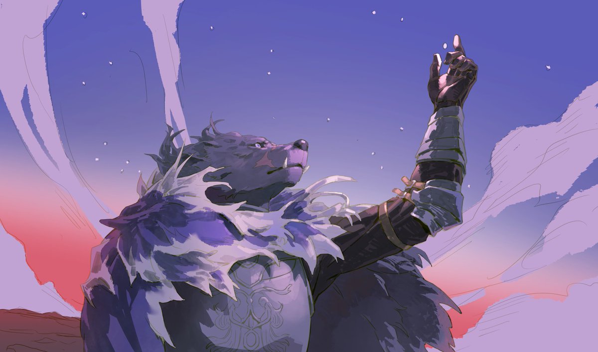 luoluokun517's tweet image. I draw muscular Blaidd when I'm horny, draw original body shape Blaidd when I'm calm.