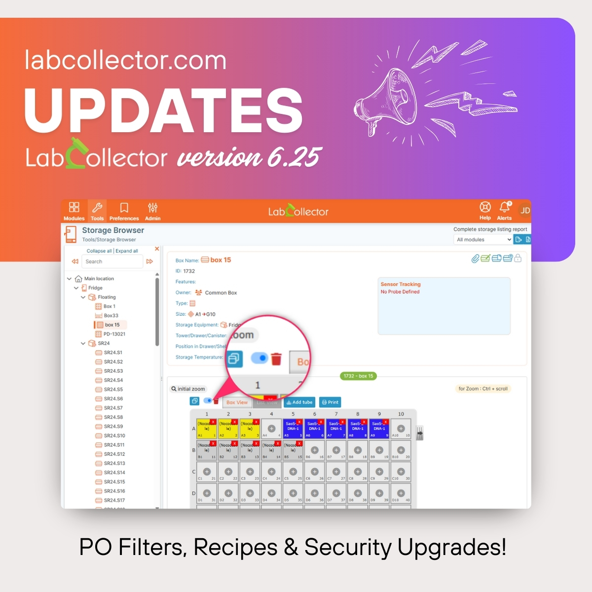 🚨 LabCollector v6.25 is live! You run the experiments. We handle the clutter. This update was built to give you back time, focus, and peace of mind. 👉 Dive into the full breakdown here: blog.labcollector.com/2025/05/23/lab…