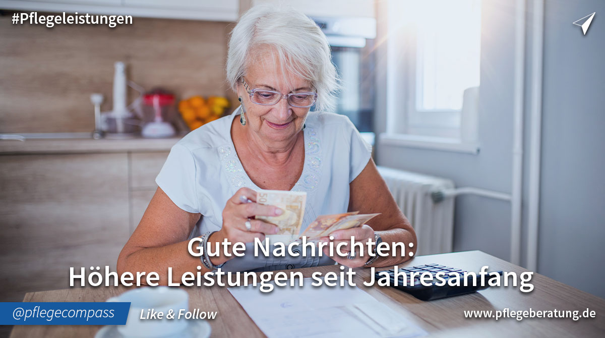 💸 Mehr Geld für Pflege! Alle Leistungen der Pflegeversicherung sind zum Jahresbeginn um 4,5 % gestiegen. Tipp: Beratung nutzen!

Mehr Infos dazu findet ihr hier: kreis-anzeiger.de/lokales/mehr-g…