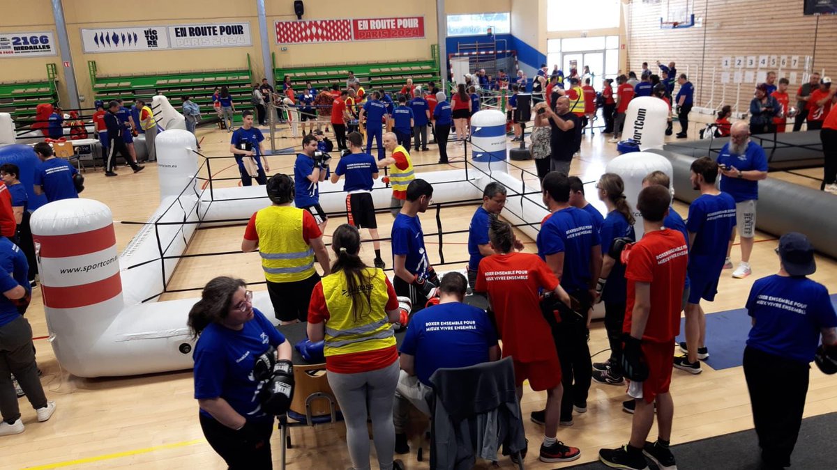 Retour sur le Challenge Gilbert Joie 2025 ! ❤️🥊

Ce week-end, plus de 100 handi-boxeurs et accompagnants se sont retrouvés au CREPS de Bourges pour une 15e édition exceptionnelle du Challenge National Handi-Boxe Gilbert Joie !

💥 Un événement riche en émotions et en inclusion,