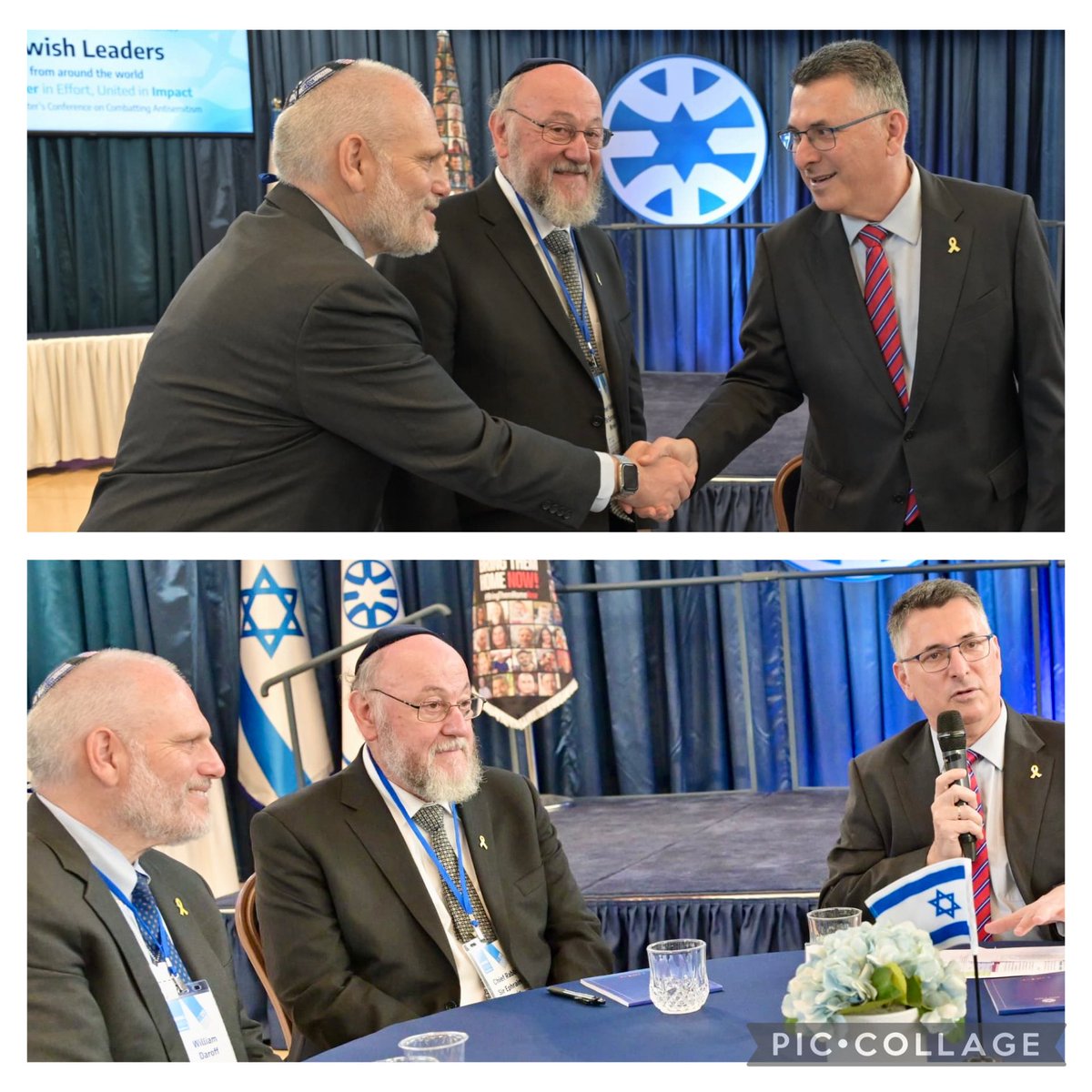 William Daroff (@daroff) on Twitter photo Joined @ChiefRabbi Mirvis, Foreign Minister @GideonSaar, and global Jewish leaders at <a href="/IsraelMFA/">Israel Foreign Ministry</a> for a vital conversation on combating antisemitism and advancing the IHRA definition. United in purpose, unwavering in resolve. Joined @ChiefRabbi Mirvis, Foreign Minister @GideonSaar, and global Jewish leaders at <a href="/IsraelMFA/">Israel Foreign Ministry</a> for a vital conversation on combating antisemitism and advancing the IHRA definition. United in purpose, unwavering in resolve.