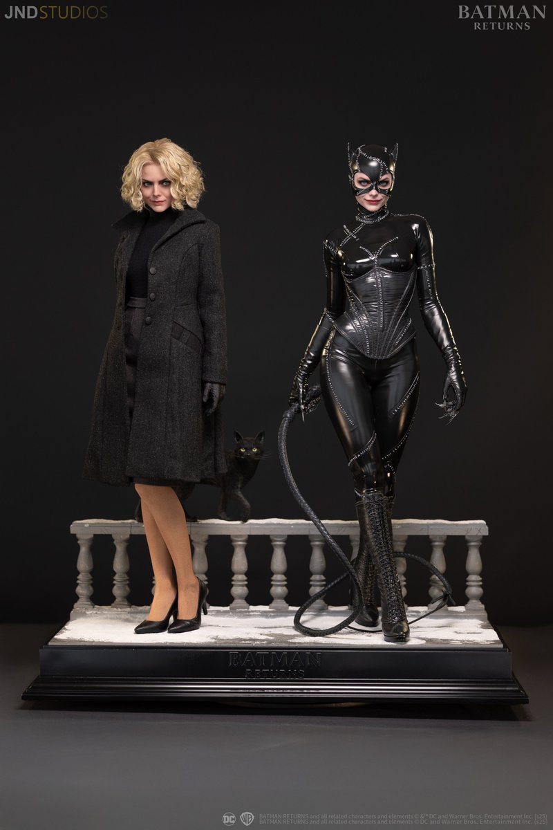 CollectJND's tweet image. We are very excited to announce the final production of our new product.
JND 1:3 CATWOMAN OF BATMAN RETURNS production pieces is unveiled!
👇You can see the official unboxing video here, either
Youtube: youtu.be/wEaiZpUltUo
Stay tuned and prepare to enjoy the amazing CATWOMAN…