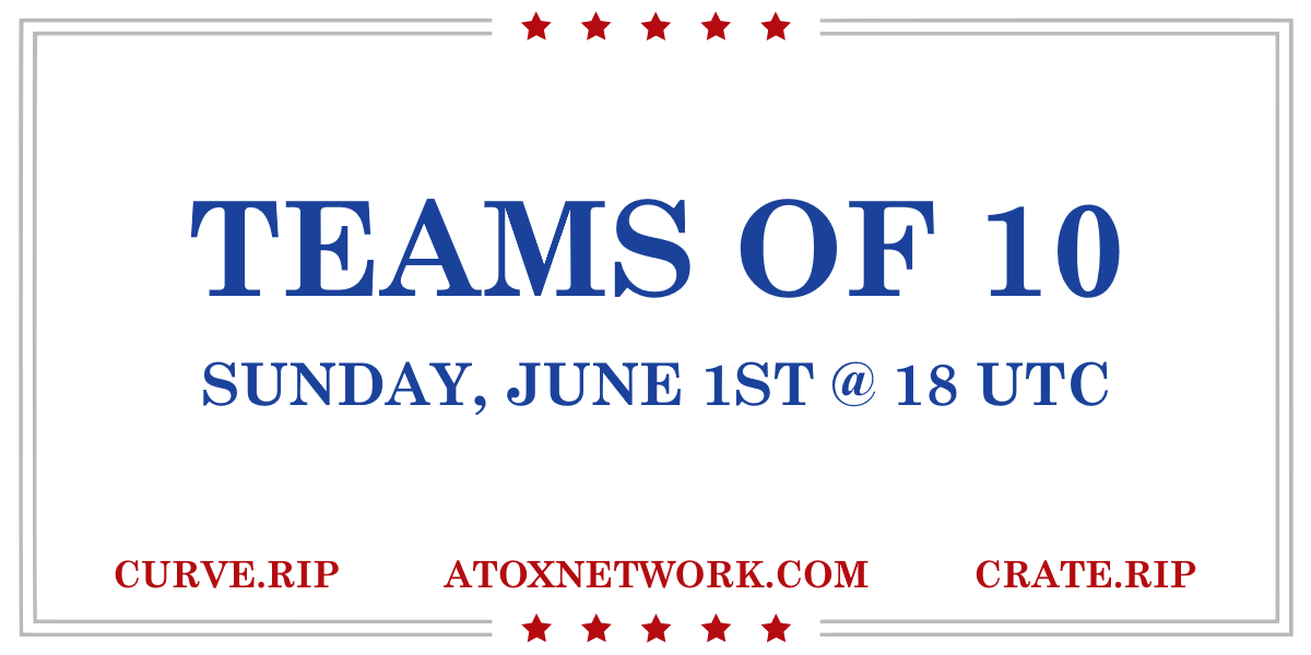 ⚔️ TEAMS OF 10 NEXT SUNDAY @ 18 UTC

Get your To10's ready! We're hosting a To10 on Sunday, June 1st @ 18 UTC. ⏰

💰 The player with the most kills will be rewarded with a 10€ CASH PRIZE.

We hope to see you all playing this special game! Start getting your teams ready in time!