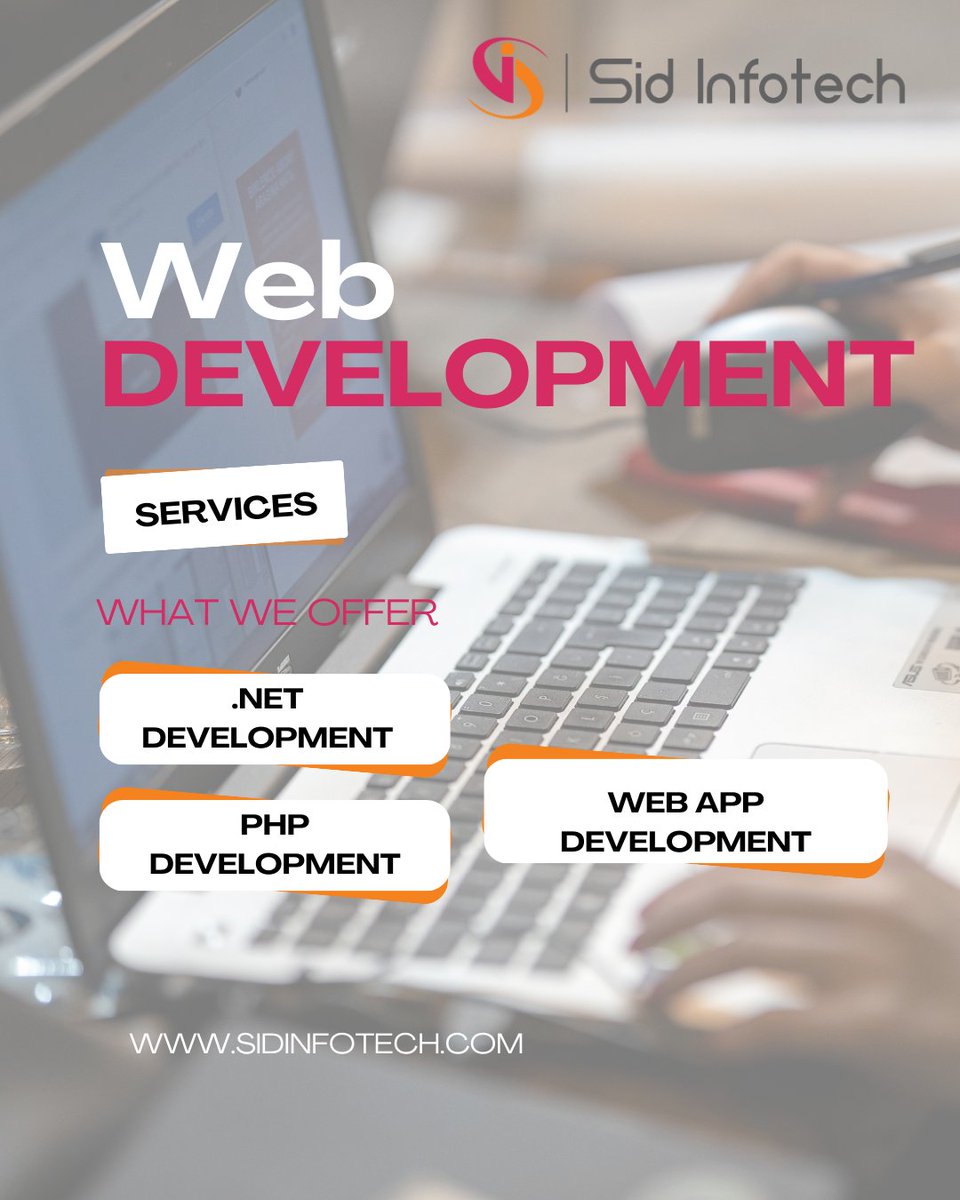 Need a powerful website or custom web app? 💻 Sid Infotech offers expert .NET, PHP &amp; Web App Development to take your business online with confidence.
 👉 Visit: sidinfotech.com
 #WebDevelopment #PHP #DotNet #TechSolutions #SidInfotech