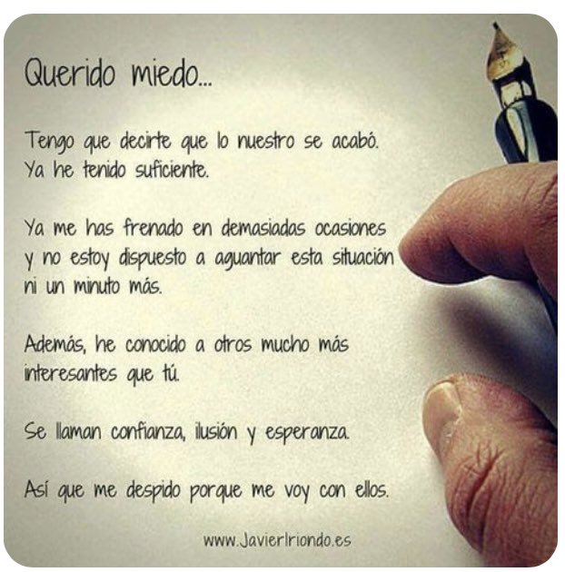 🍀🌈🍀QUERIDO MIEDO………
🍀TENGO  QUE……………………….
🍀YA. ME  HAS………………………..
🍀NO ESTOY…………………………..
🍀ADEMÁS HE………………………..
🍀SE LLAMAN…………………………
🍀ASÍ  QUE…………………🍀🌈🍀