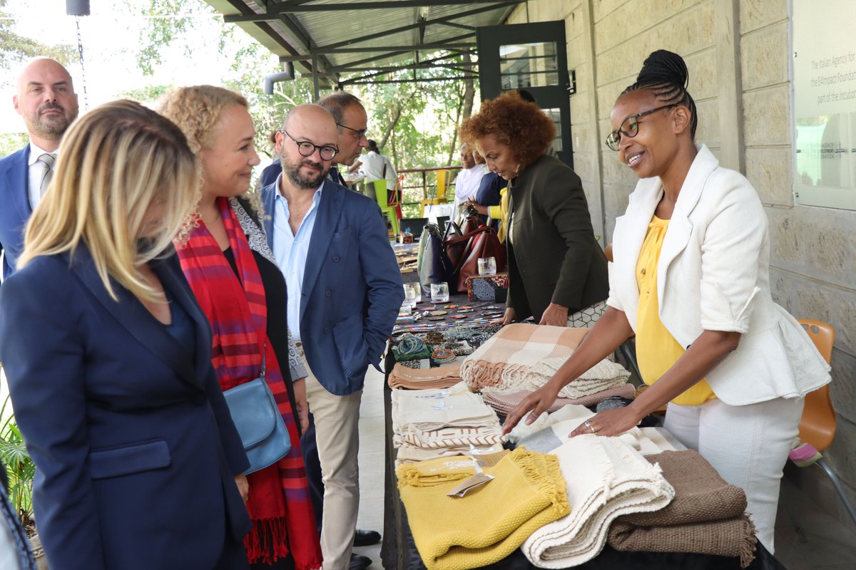 E4Impact Foundation (@e4impact) on Twitter photo ๐ Hon. <a href="/FaBergamotto/">Fausta Bergamotto</a>, Undersecretary of State at <a href="/mimit_gov/">MIMIT</a>, L. Gambacorta, Deputy Ambassador of Italy to Kenya and <a href="/UNDP/">UN Development</a> tech leaders at our <a href="/E4ICenterKenya/">E4Impact Entrepreneurship Center Kenya</a>.
๐กAn exchange on the future of Africaโs tech ecosystem and the announcement of AI Hub for Sustainable Development. ๐ Hon. <a href="/FaBergamotto/">Fausta Bergamotto</a>, Undersecretary of State at <a href="/mimit_gov/">MIMIT</a>, L. Gambacorta, Deputy Ambassador of Italy to Kenya and <a href="/UNDP/">UN Development</a> tech leaders at our <a href="/E4ICenterKenya/">E4Impact Entrepreneurship Center Kenya</a>.
๐กAn exchange on the future of Africaโs tech ecosystem and the announcement of AI Hub for Sustainable Development.